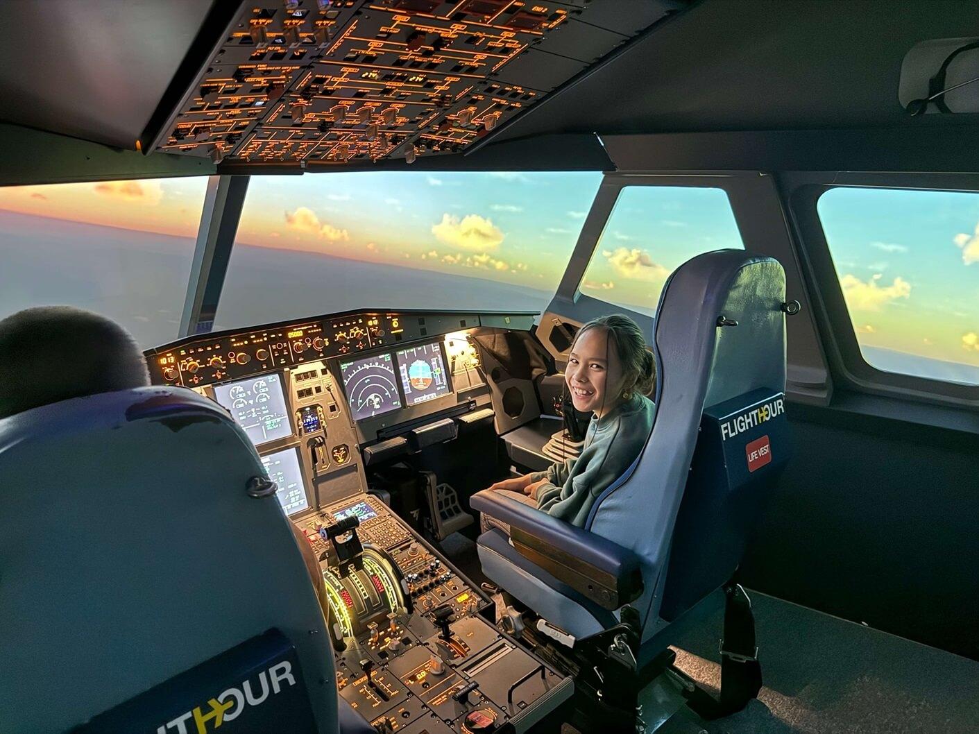 Airbus A320 Flugsimulator Cockpit
